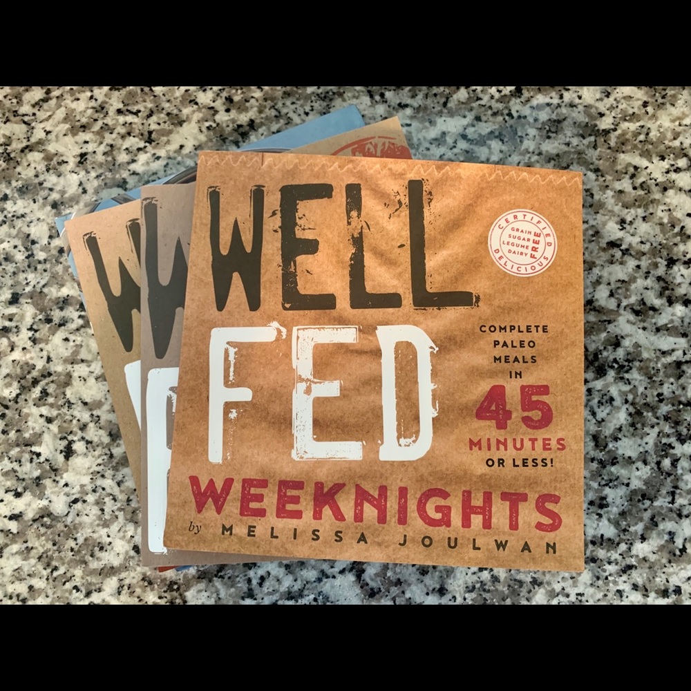 Set of 2 Paleo Healthy Cookbooks for @LoganBlue12